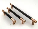 Aluminium Handle HD - 24307 - 96MM BK + GP (96150H34MM) 2.webp