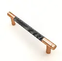 Aluminium Handle HD - 24307 - 128MM GREY + GP (128*182*H34MM)