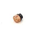 Aluminium Handle, Brass Gold HD - 24307 - GOLD + GREY (KNOB, D25*H28MM)