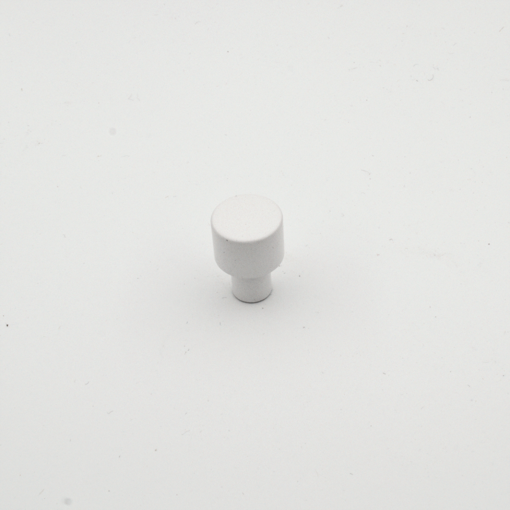 Aluminium Handle, Color Coating HD - 24D023 - WHITE (D18 X H25MM)