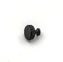 Aluminium Handle, Matt Black HD - 24306 MATT BLACK (KNOB D30*H27MM)