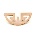Zamak Handle HD - 242112S - BRUSH GOLD (32 X 98 X W45 X H16mm)