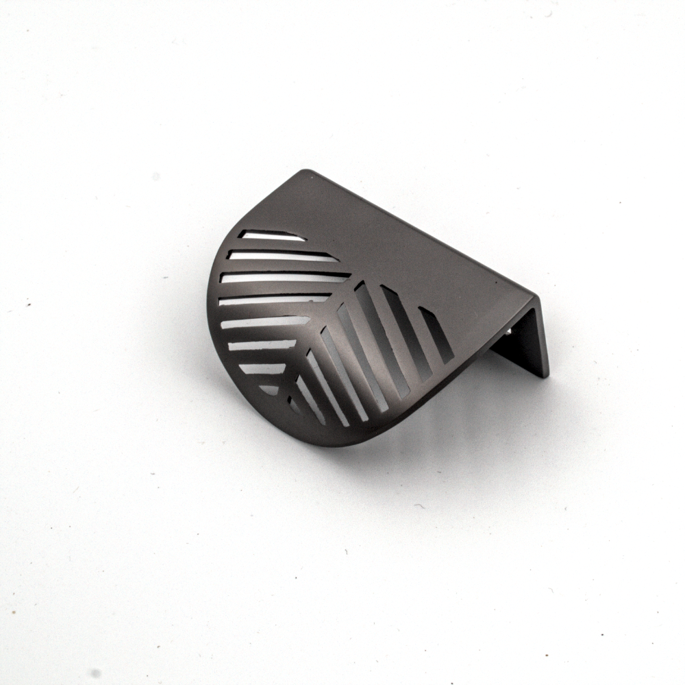 Zamak Handle HD - 249025A - 40*60MM BRUSH GREY