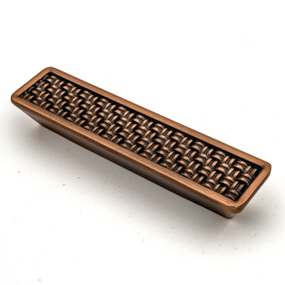 Zamak Handle HD - 24A2 (96 X 128 X W30 X H20MM) - COFFEE