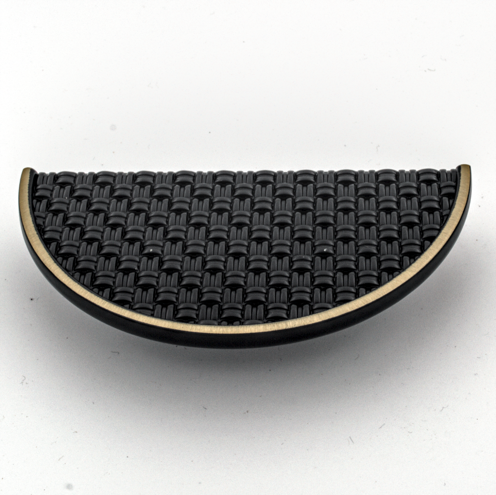 Zamak Handle HD - 24A6 (64 X 120 X W58 X H23MM) - ANCIENT BLACK COLOR