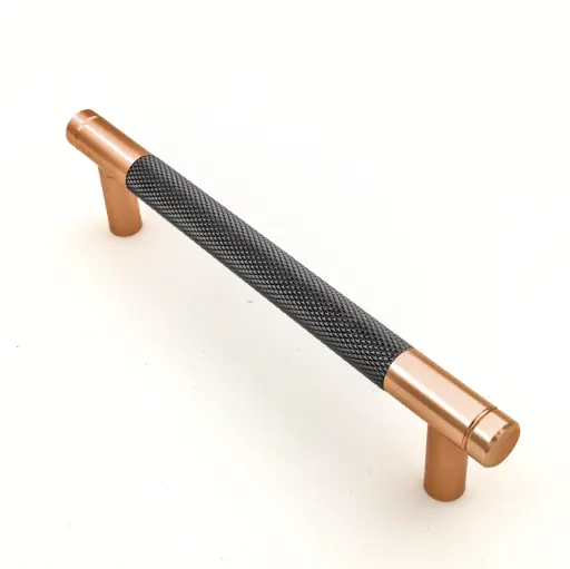 [HD - 24307 - 128MM GREY + GP (128*182*H34MM)] Aluminium Handle HD - 24307 - 128MM GREY + GP (128*182*H34MM)