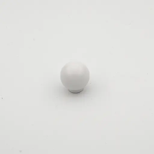 [HD - 24D018 - WHITE (D24 X H26MM)] Aluminium Handle, Color Coating HD - 24D018 - WHITE (D24 X H26MM)