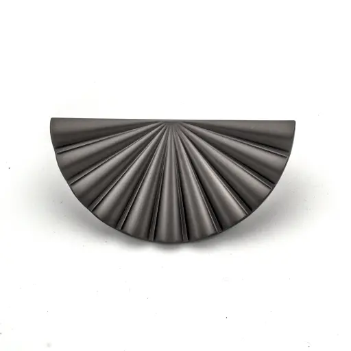 [HD - 7444 - 64*88 - PERAL GREY] Zamak Handle, Hollow Feet HD - 7444 - 64*88 - PERAL GREY